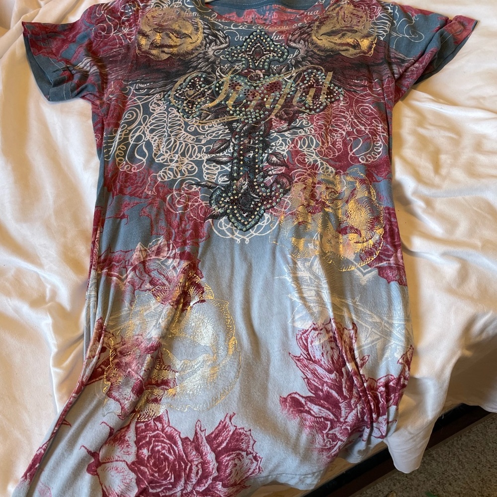 Large sinful jeweled shirt